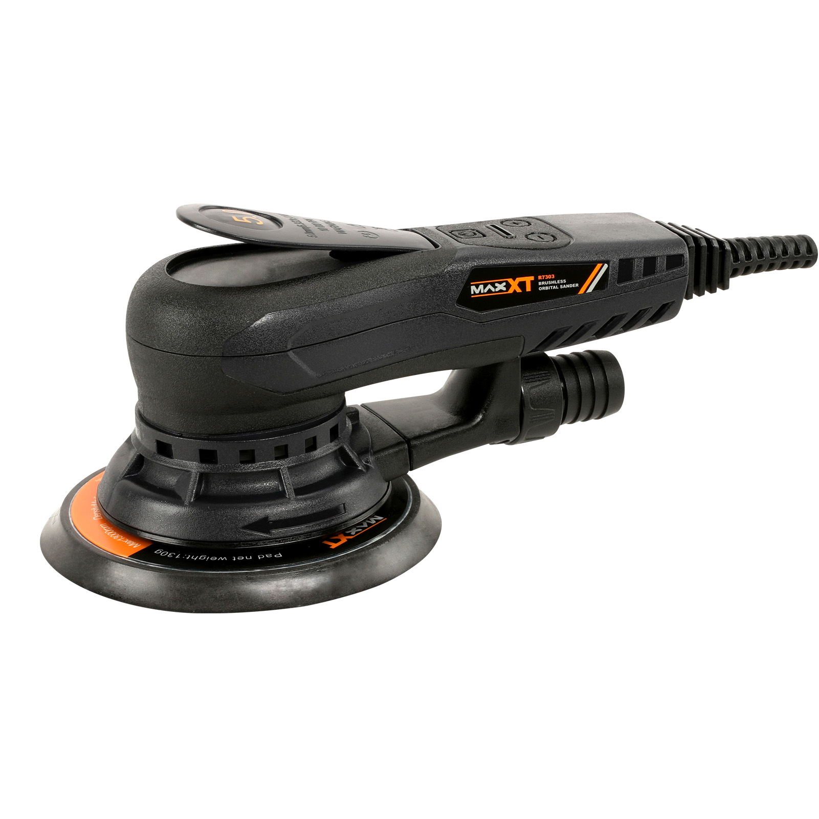 Orbital Polisher Da - MAXXT 6 インチ 150 ミリメートルパワーサンディングマシン電気オービタルサンダー中央真空ブラシレスモーターサンダーオービタルカーポリッシャー