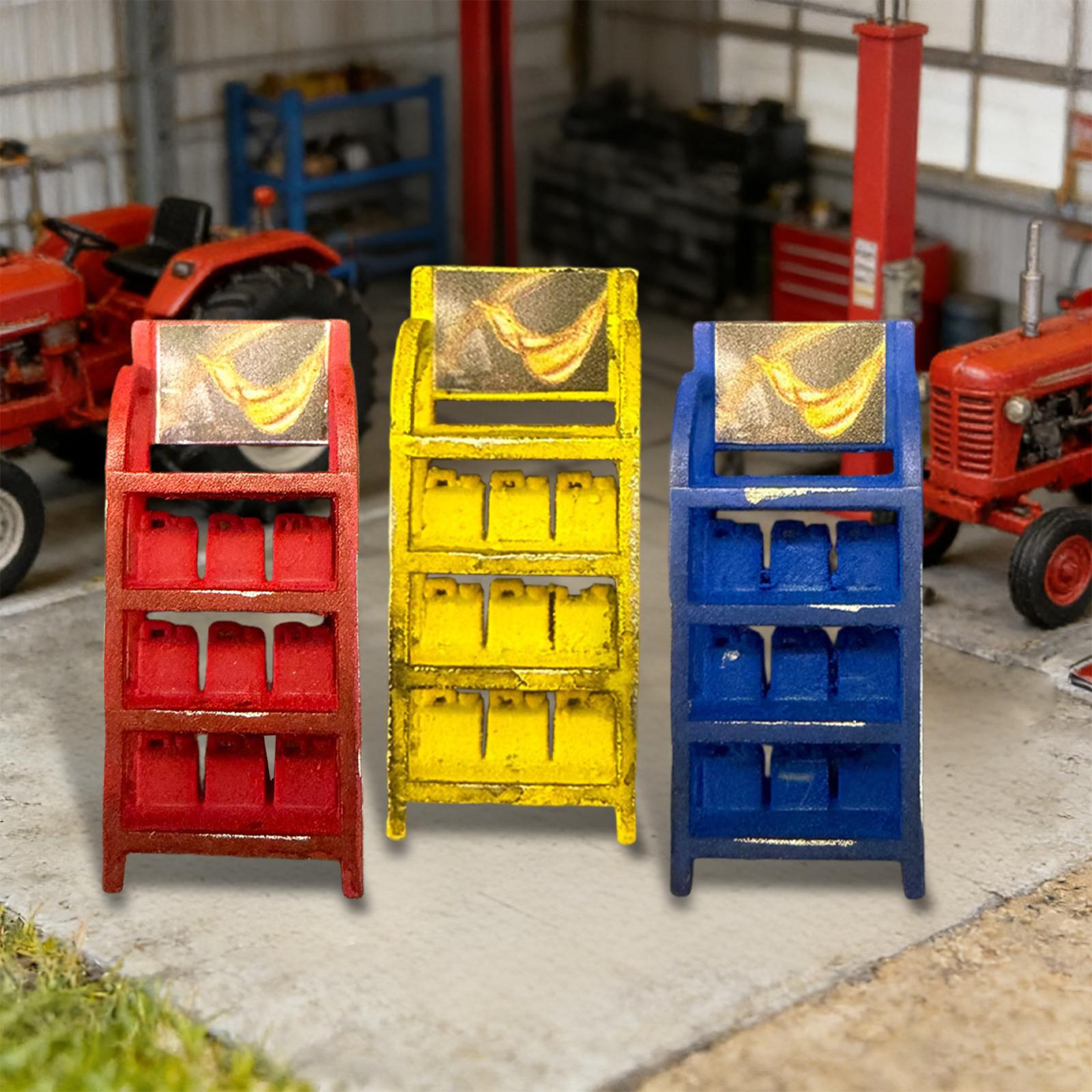 1:64 自動車オイルラックモデル写真小道具装飾品リアルな自 - Auto Repair Shop Photos のレビューと価格