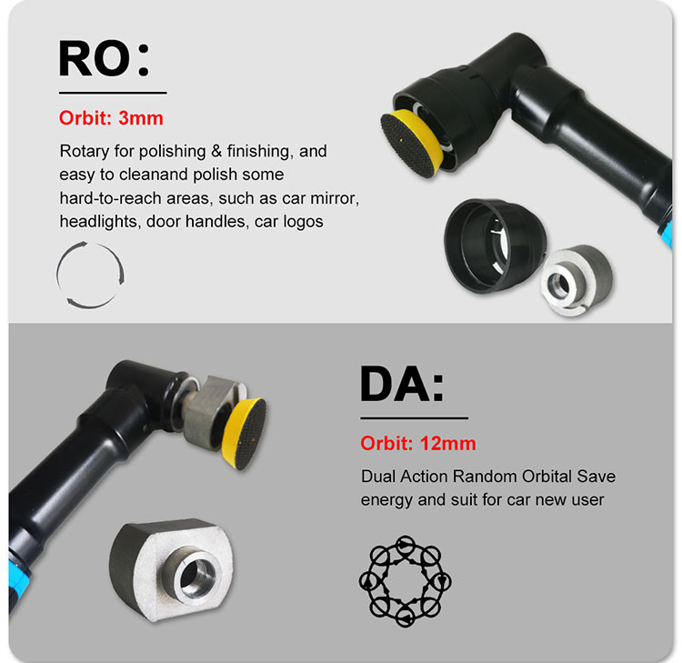 SUMEITE デュアルアクションオービタルポリッシャーガイ - Orbital Polisher Da のレビューと価格