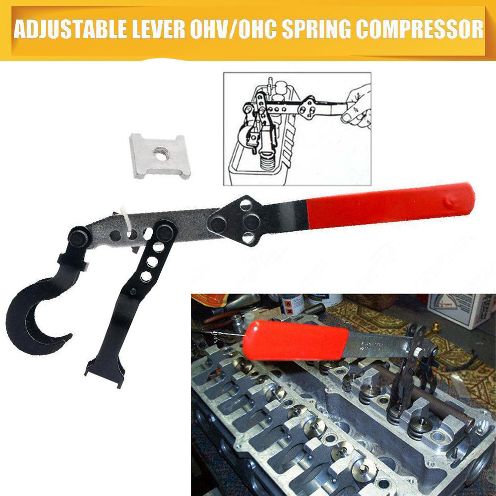 バルブスプリングコンプレッサー取り外しツール、調整可能なオー - Spring Compressor Tool のレビューと価格