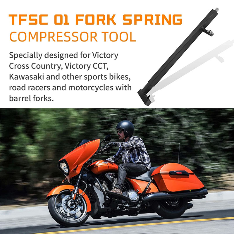 Nonytfsc01-ほとんどの現在のスポーツバイクとロード - Spring Compressor Tool のレビューと価格